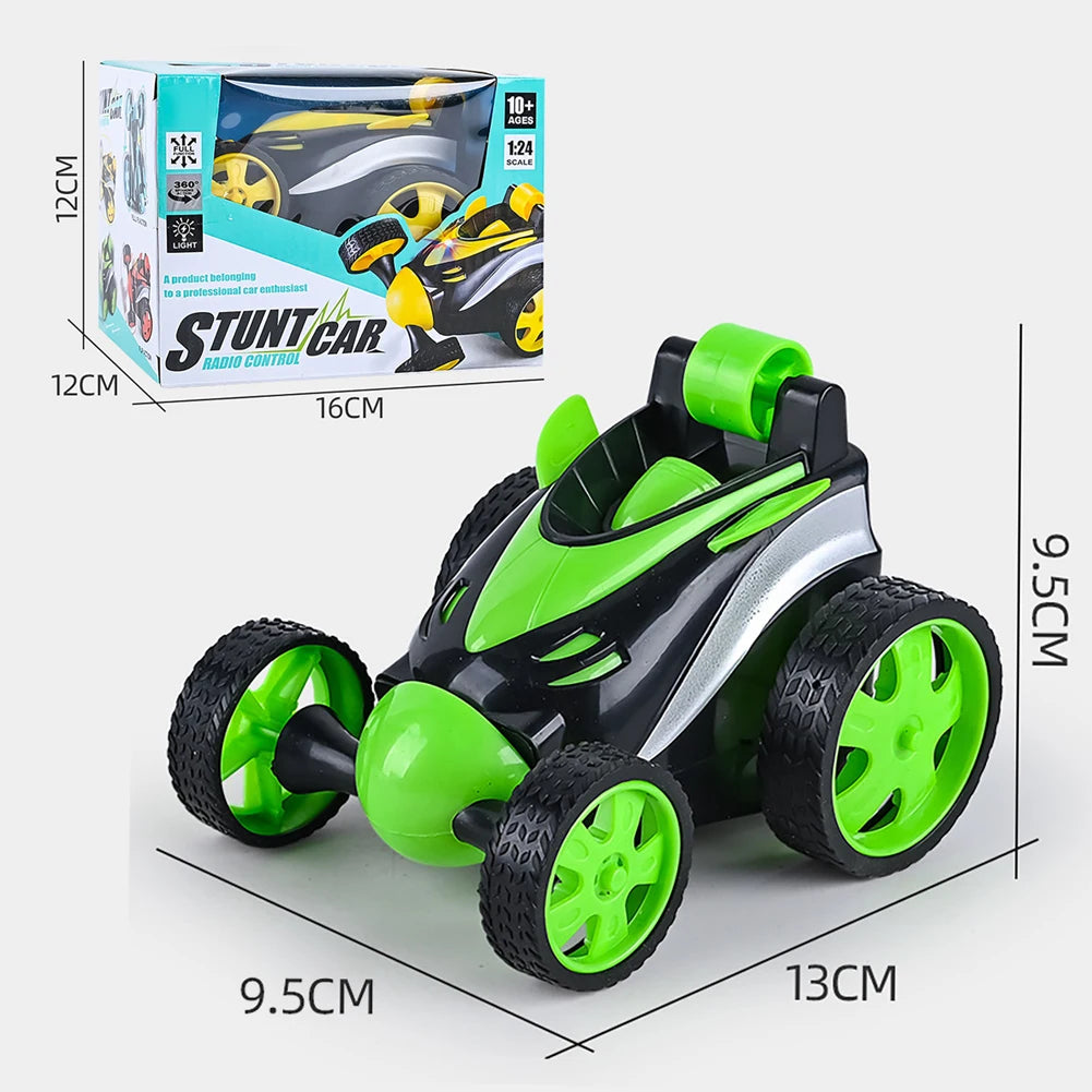 RC Stuntauto - 360° Draaibare Raceauto | Flip & Roll Stuntauto Speelgoed voor Kinderen