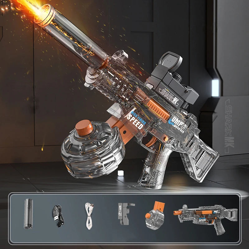 Elektrisch waterpistool voor volwassenen Krachtige automatische waterstraal Zomers strandspeelgoed voor kinderen Cadeau