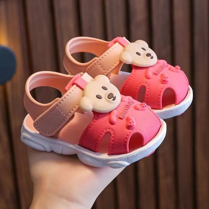 Ademende Bear Sandalen voor Baby en Peuters