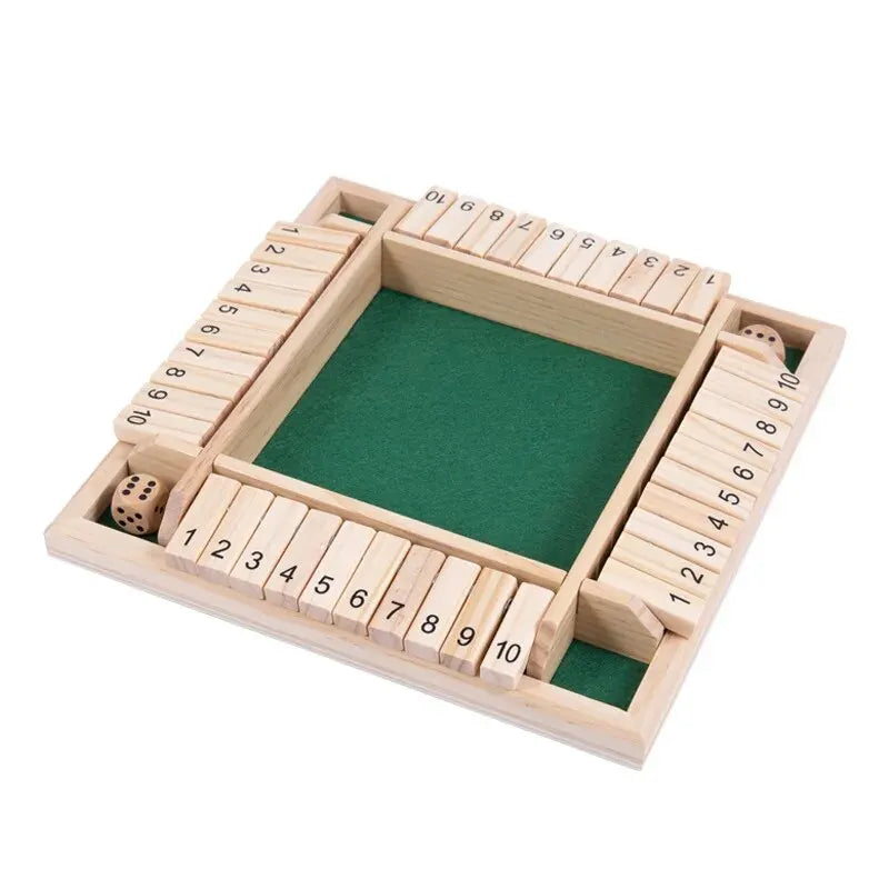 Houten Dobbelspel Shut The Box | Het Ultieme Gezinsvermaak