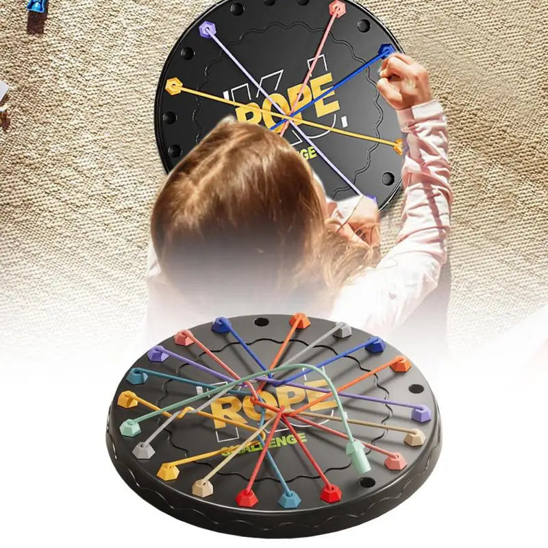 Kindertouw Knopen Sensory Spel | Logisch Denken & Breinstrategie Tafelspel