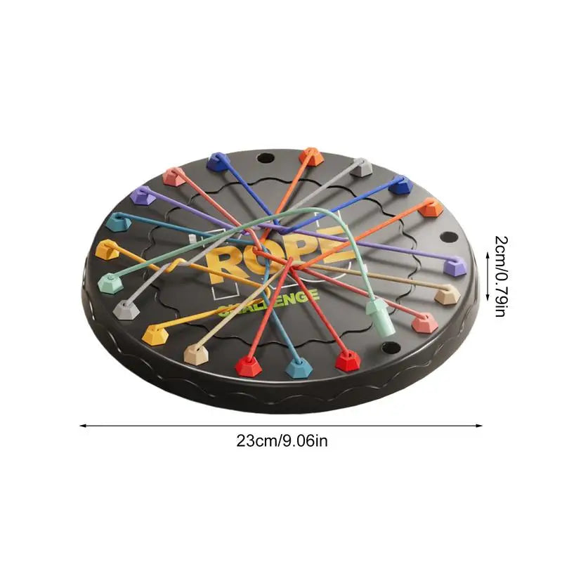 Kindertouw Knopen Sensory Spel | Logisch Denken & Breinstrategie Tafelspel