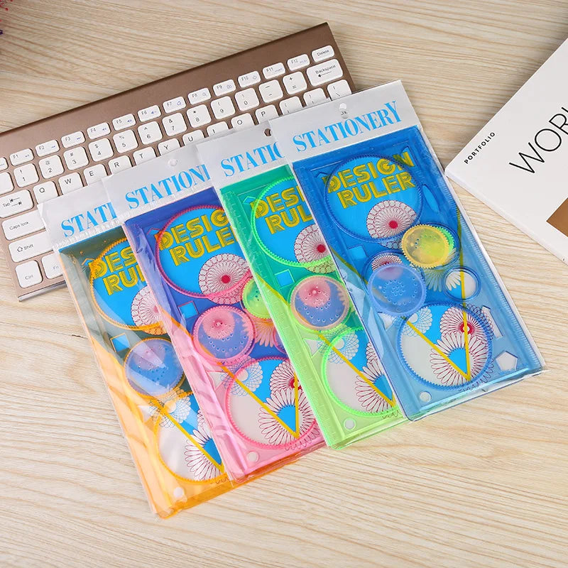 Creatief Spirograaf Teken- en Sjablonenset | Educatief Knutselspel