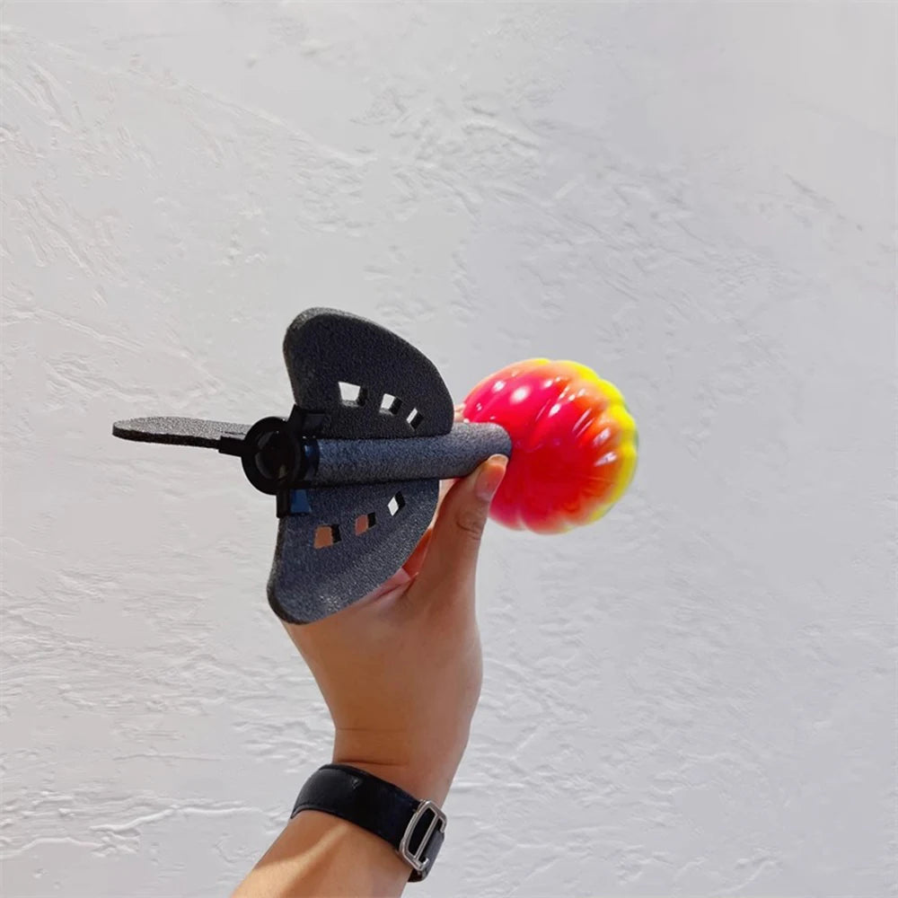 PU-schuimraket voor kinderen - Zacht en kleurrijk werpspeelgoed, ideaal voor ouder-kind buitenspellen.