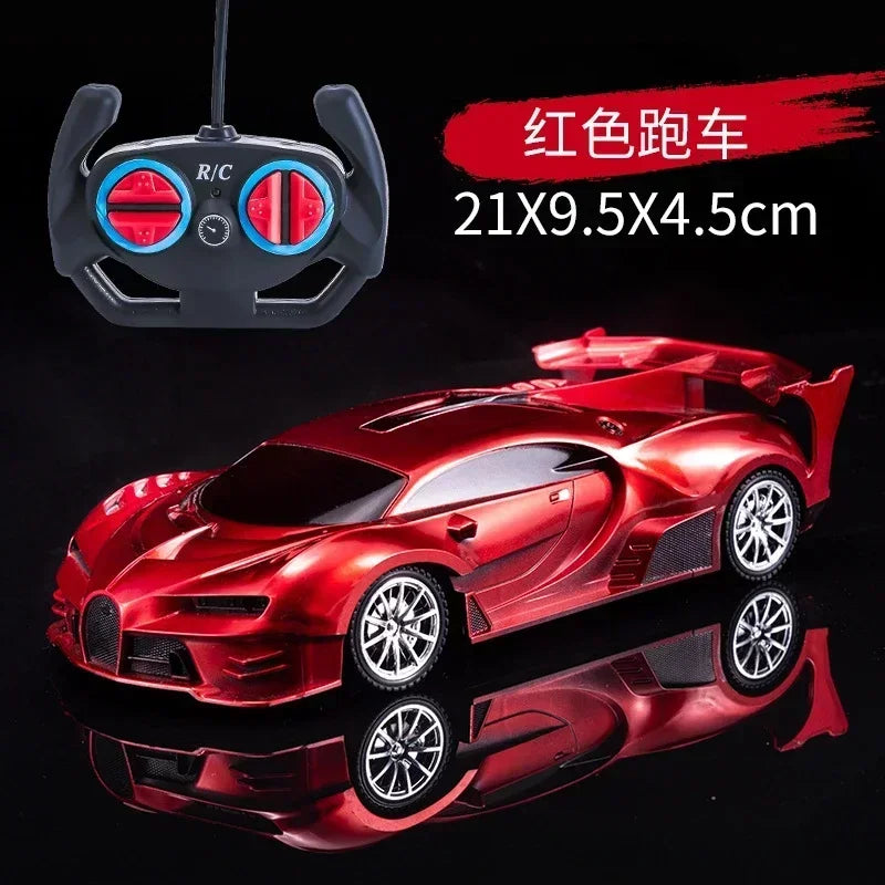 1:18 RC Auto met LED Licht | 2.4G 4CH Afstandsbediening Sportwagen | Hoge Snelheid Drift Voertuig voor Kinderen