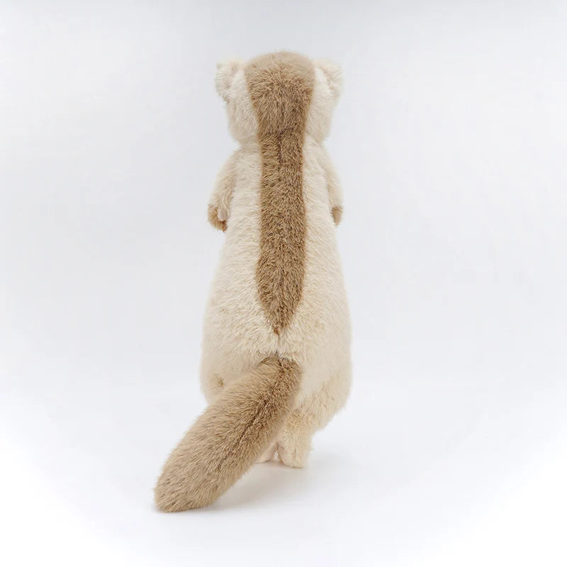 52cm Ferret Bruine Mink Knuffel | Kawaii Pluche Kussen, Zachte Sofa Decoratie, Creatief Cadeau