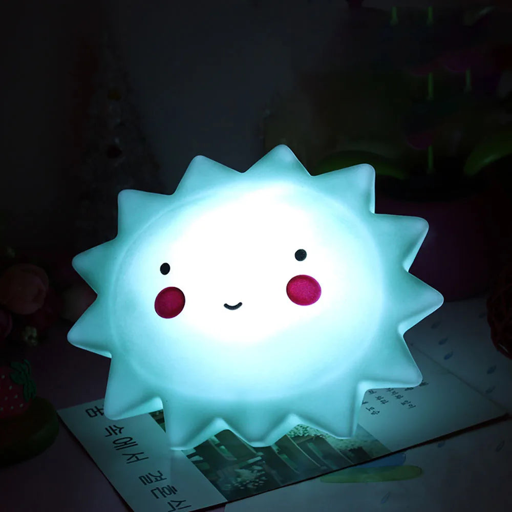 Schattige Sfeervolle Cartoon Nachtlam