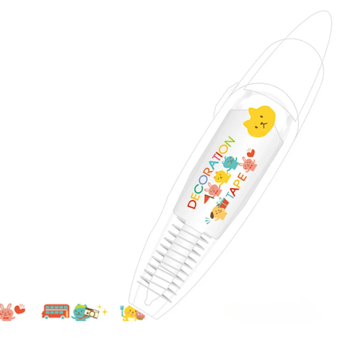 Cinta correctora de decoración Kawaii, bricolaje, bonita estética coreana japonesa para estudiantes y niñas, papelería, suministros para el regreso a la escuela