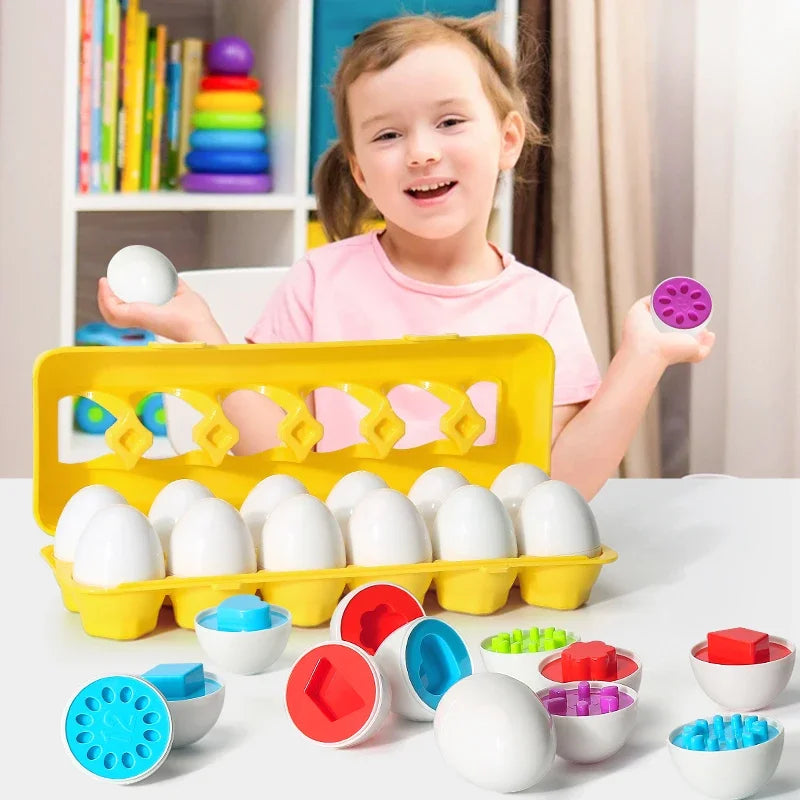 3D Puzzel Eieren | Montessori leer- & paascadeau