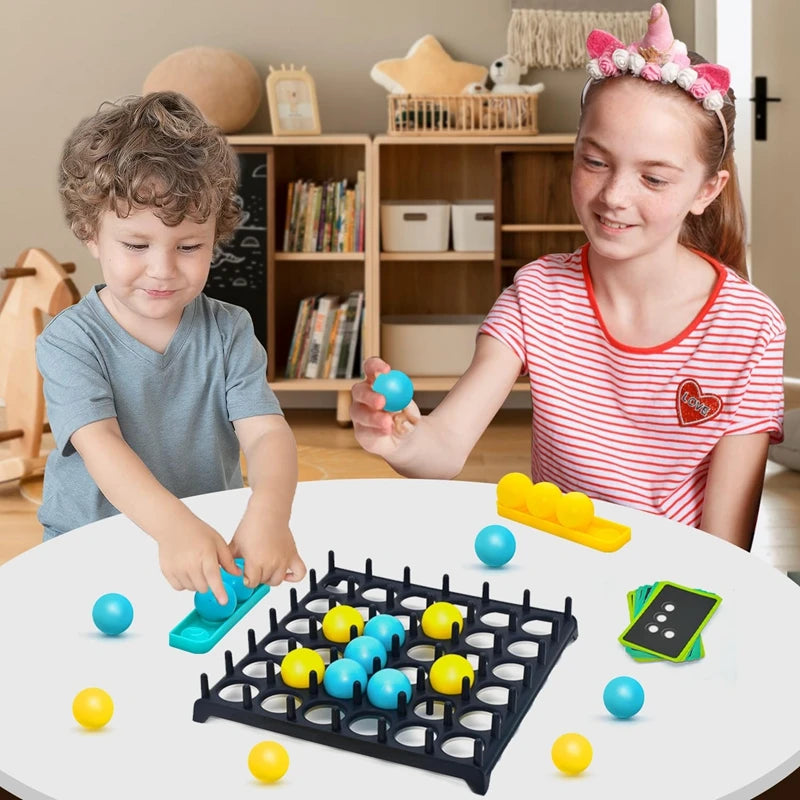 Ball Bounce Spel - Interactief Bordspel voor Ouders en Kinderen - Leuk Feestspel