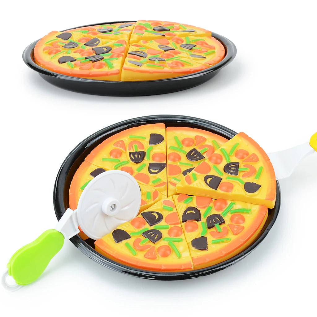 Plastic Pizza Speelgoed | Keuken Rollenspel voor Jongens en Meisjes
