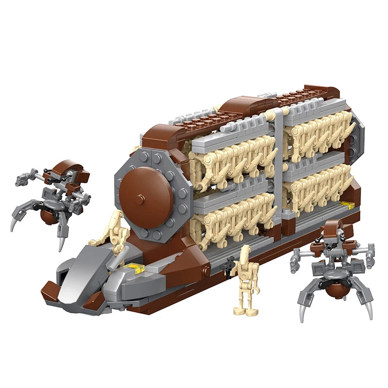 500+ Stuks Ruimte Bouwstenen | Robot Blokmodel, Cadeau voor Jongens & Volwassenen