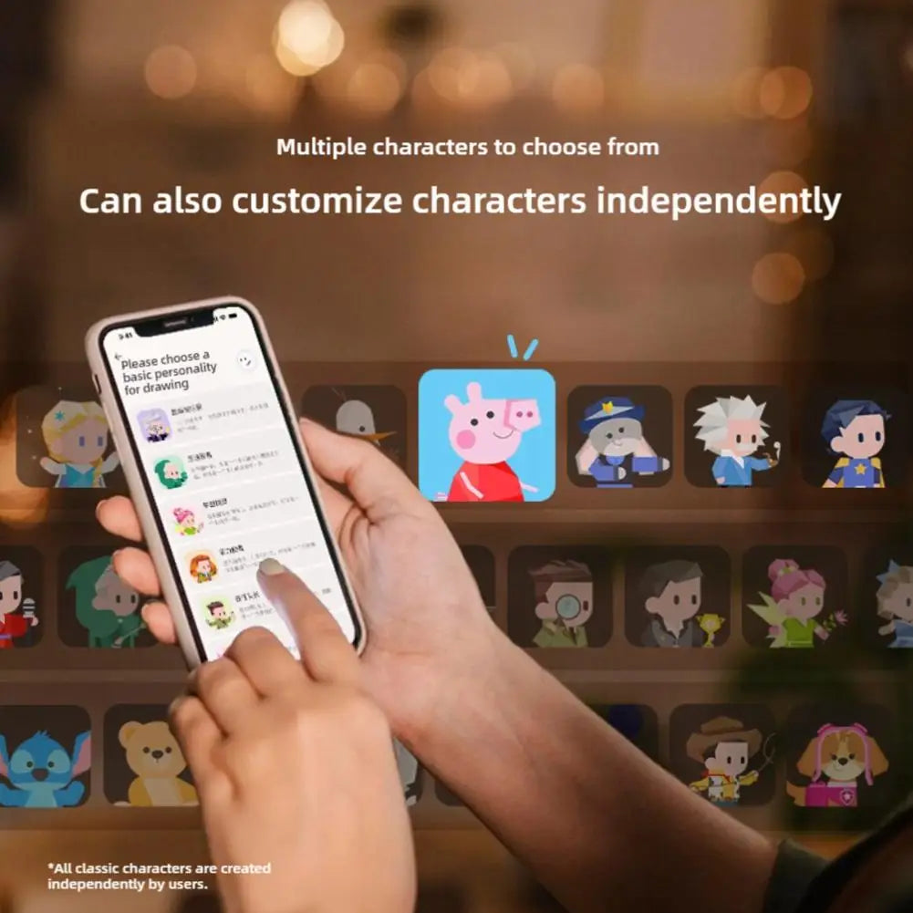 Haivivi BubblePal AI Educatief Speelgoed | Meertalige interactieve verhalenmachine