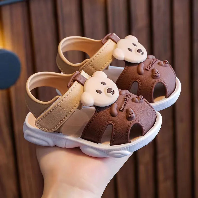 Ademende Bear Sandalen voor Baby en Peuters