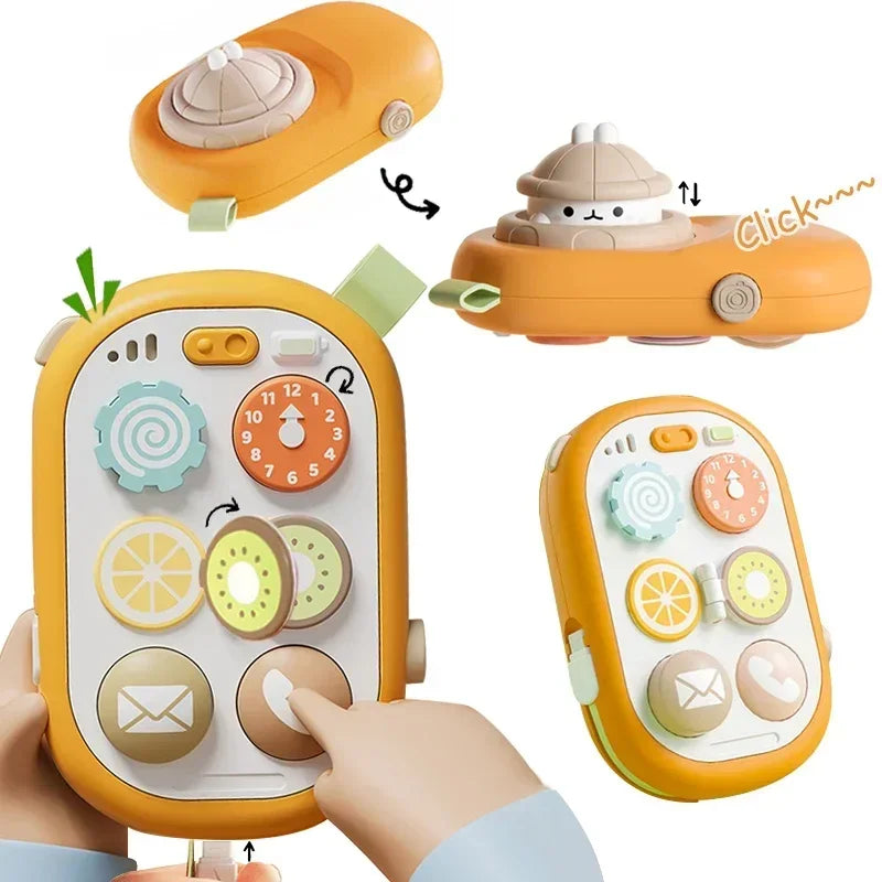 Ontsnappingskrab met Muziek | Automatische Sensor | Kruipend Elektronisch Speelgoed voor Baby's en Kinderen