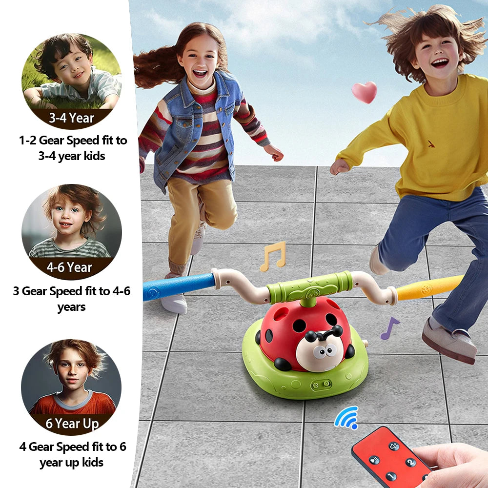 3-in-1 Muzikaal Sportspel | Raketwerper & ringwerp spel voor kinderen