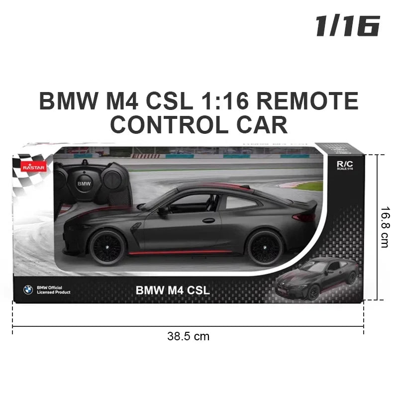 BMW M4 CSL RC Auto | 2.4G high-speed racewagen met LED-verlichting