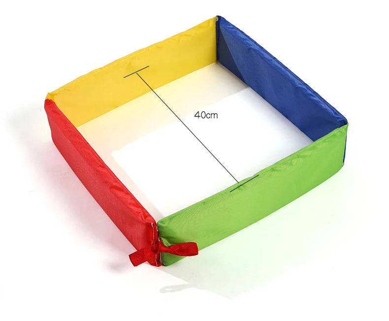 Perforated Frame Jumping Game - Sensorisch Trainingsspeelgoed voor Kleuters en Kindersporten