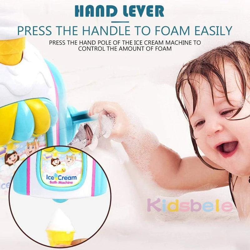 IJsco Bubble Maker – Speelgoed voor Badschuim & Douchepret | DIY Foam Machine voor Kinderen & Baby’s