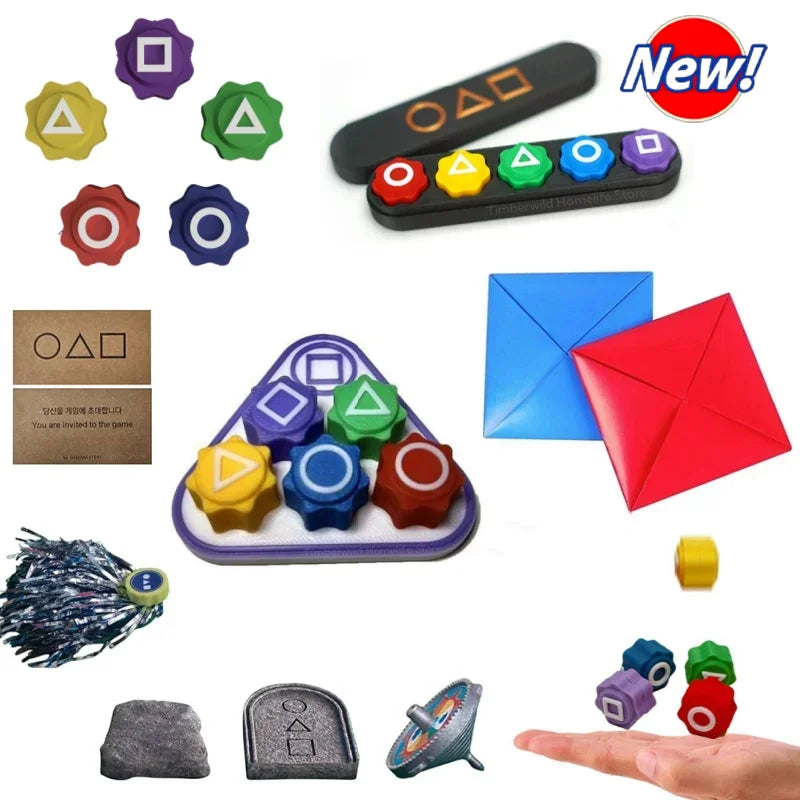 Traditioneel Gonggi Jack Stone Set | Hand-Oog Coördinatie Training, Bordspel & Partyspel