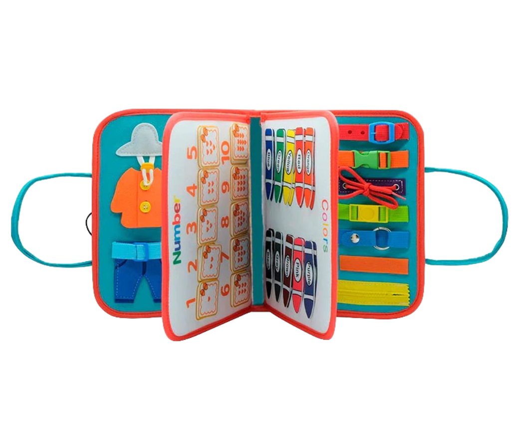 Educatief Montessori Busy Book | Leerzaam en Speels Activiteitenboek