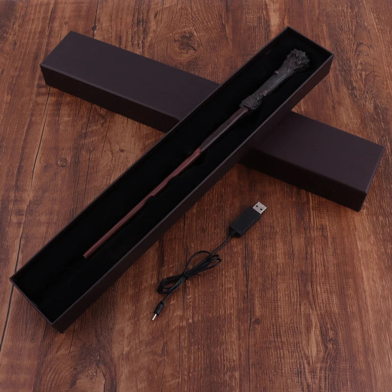 Cosplay Elektronische Vuurflitser | Magische Toverstaf Vlammenwerper, Goocheltrucs en Professionele Accessoires voor Magiërs