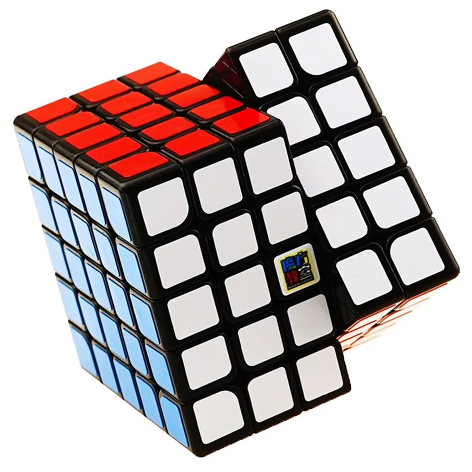 Stickerloze 5x5 Moyu Magic Cube | Professionele Speedcube Puzzel voor Kinderen | Cubing Classroom Serie