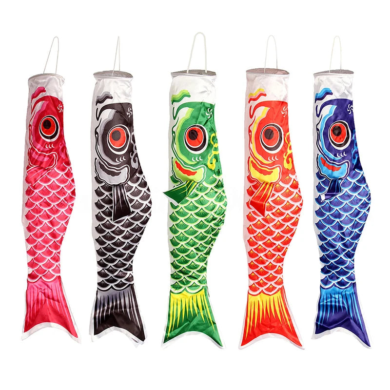 40/70/100 CM Koinobori Vlieger - Kleurvolle Visvlag Outdoor Speelgoed Voor Kinderen