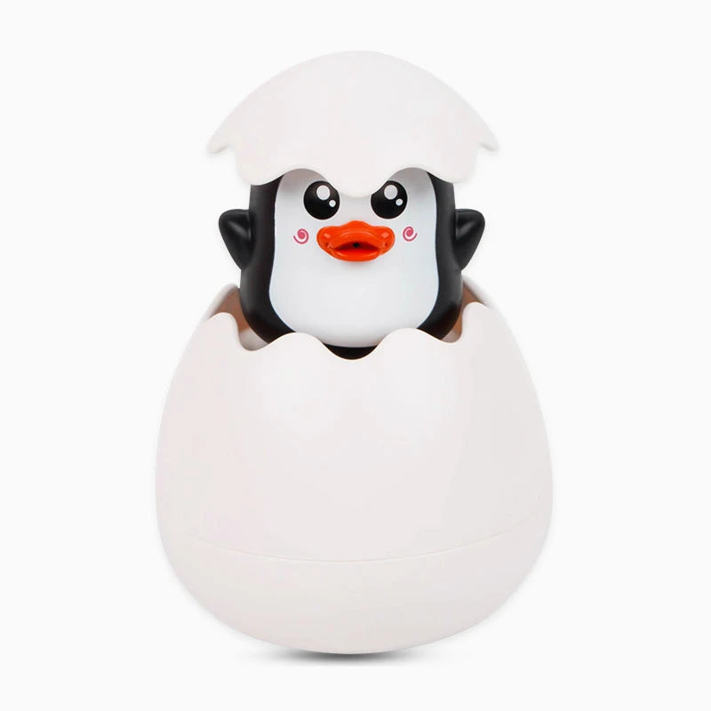 Baby Bad Speelgoed | Schattige Eend & Pinguïn Eiersproeier, Waterspeelgoed voor Douche & Zwemmen, Perfect Cadeau