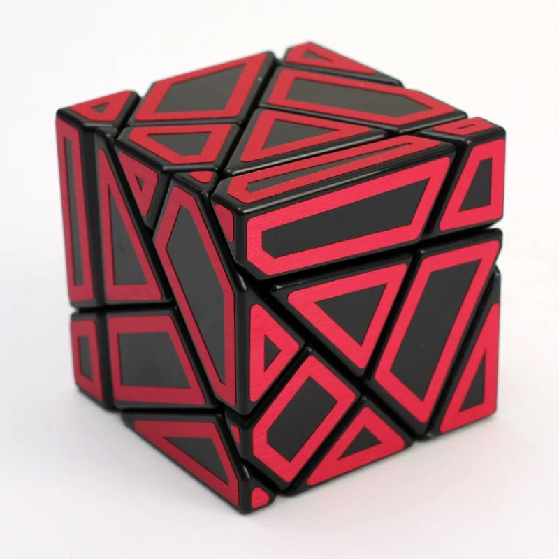 Ninja Ghost Cube | Unieke Vorm Speed Cube Puzzel | Breinbreker Cadeau voor Kinderen