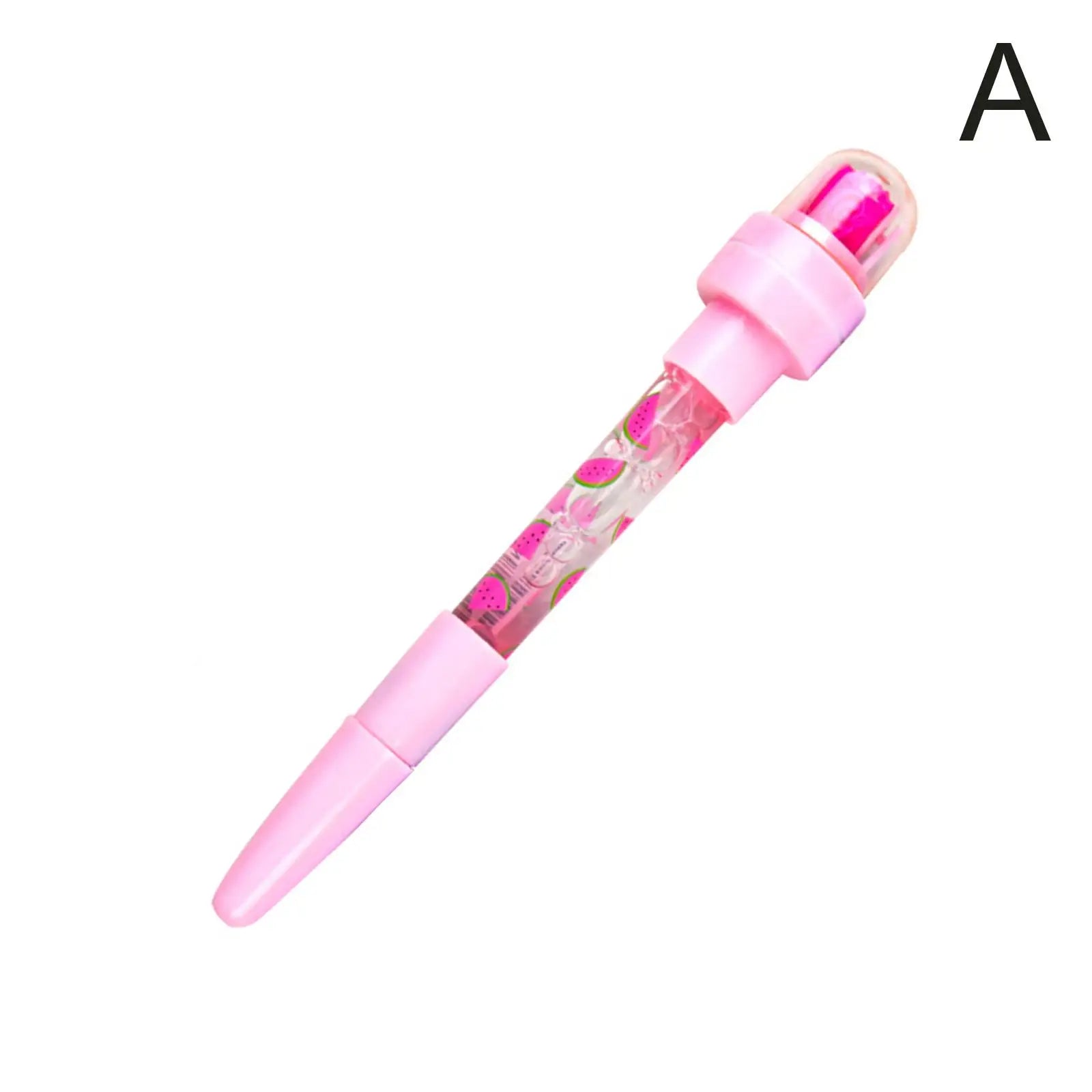 5-in-1 Bubble Roller Balpen met Licht | Magische Schrijfset | Schoolbenodigdheden