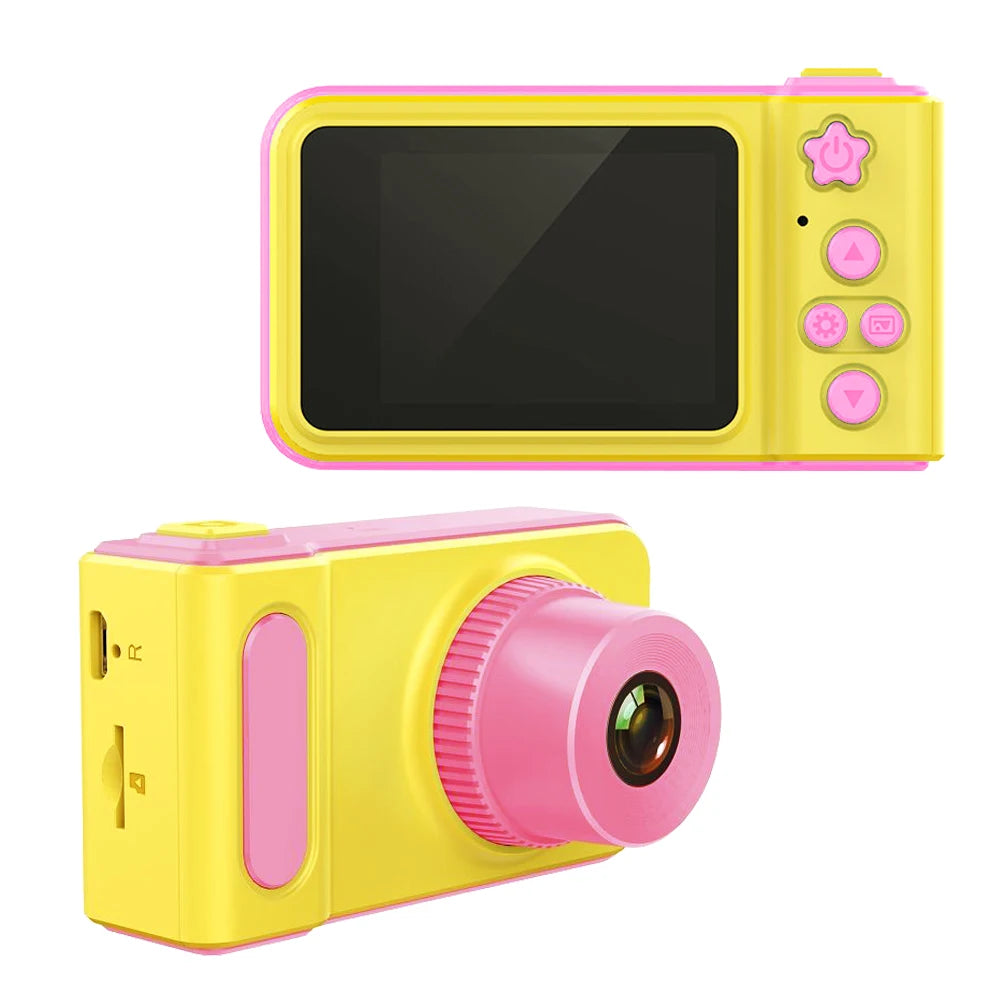 Kinderfotocamera met 2-inch scherm - 8 MP digitale videocamera, perfect cadeau voor Kerstmis en verjaardagen van jongens en meisjes.