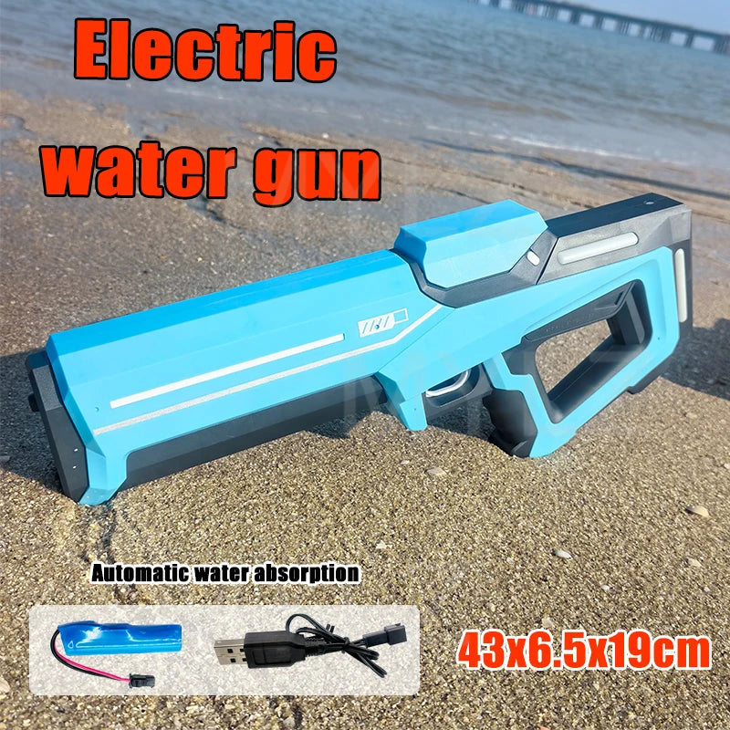 Automatisch Elektrisch Waterpistool met Hoge Druk – Waterspeelgoed voor Kinderen | Zwembadgevechten en Zomerspellen