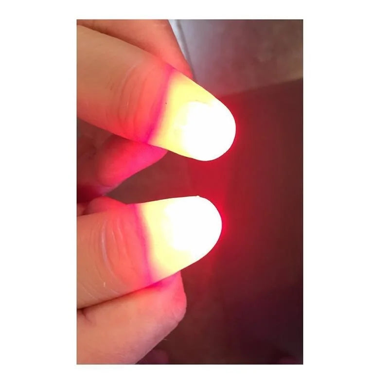 Magic Trick Vingers Duimen met LED | Batterij Aangedreven Magic Props Duimen Speelgoed voor Kind Volwassene