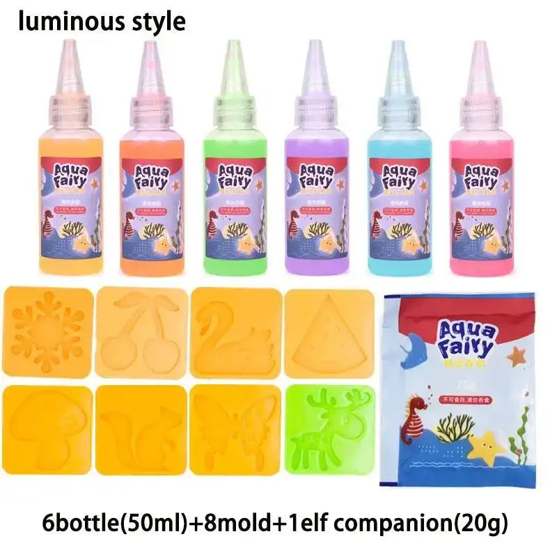 Lichtgevende Water Elf DIY Kit | Magisch 3D Knutselplezier voor Kinderen