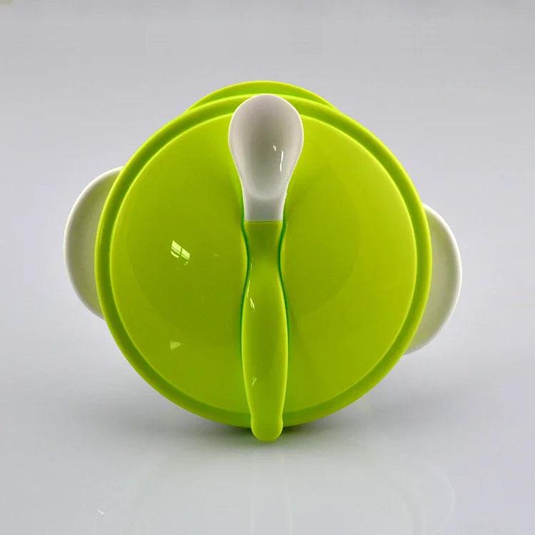 Antislip Zuignap Kommetje voor Baby en Peuter - Onbreekbaar Eetbakje voor Kinderen, Jongens en Meisjes - Ideaal voor Zelfstandig Leren Eten en Baby Led Weaning