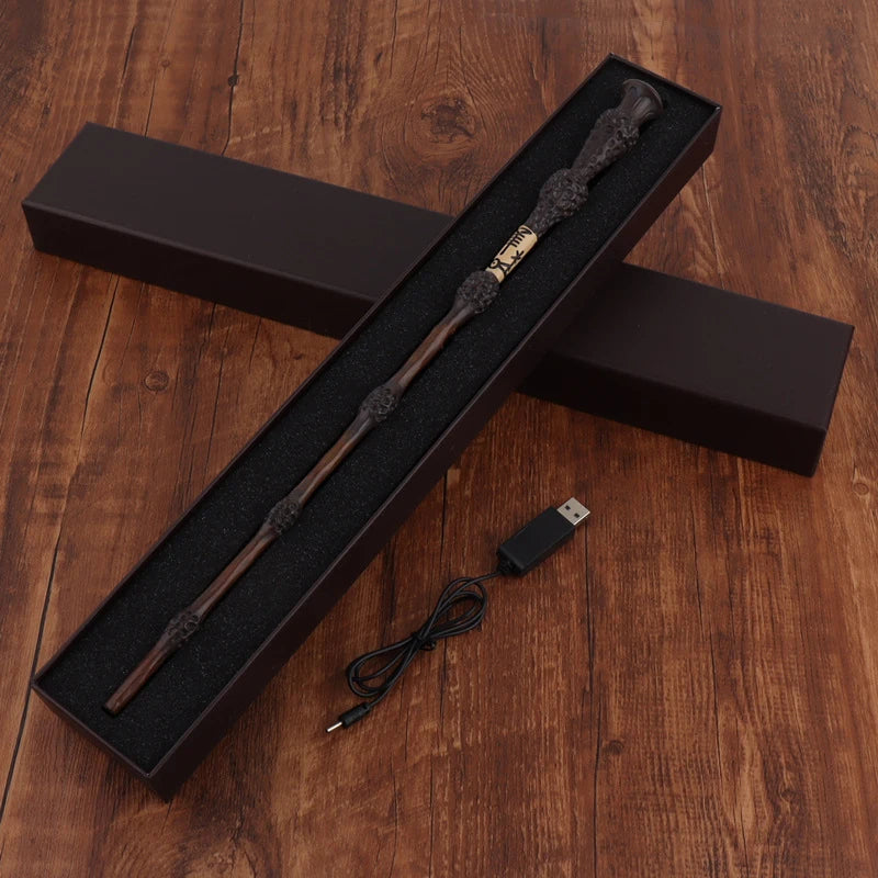 Cosplay Elektronische Vuurflitser | Magische Toverstaf Vlammenwerper, Goocheltrucs en Professionele Accessoires voor Magiërs