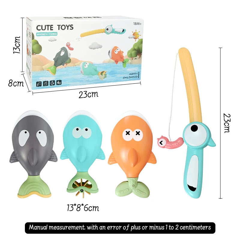 Magnetisch visspeelgoed Drijvend waterspeelgoed Haai badspeelgoed Zomer zwembadspeelgoed voor baby's van 18 maanden