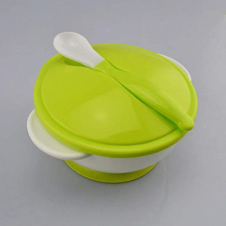 Antislip Zuignap Kommetje voor Baby en Peuter - Onbreekbaar Eetbakje voor Kinderen, Jongens en Meisjes - Ideaal voor Zelfstandig Leren Eten en Baby Led Weaning