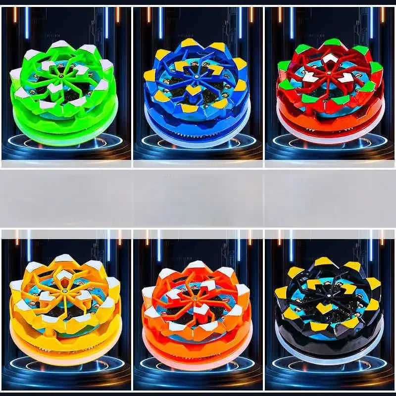 Explosieve gyroscoop botsing decompressie speelgoed voor kinderen, cadeau-ideeën