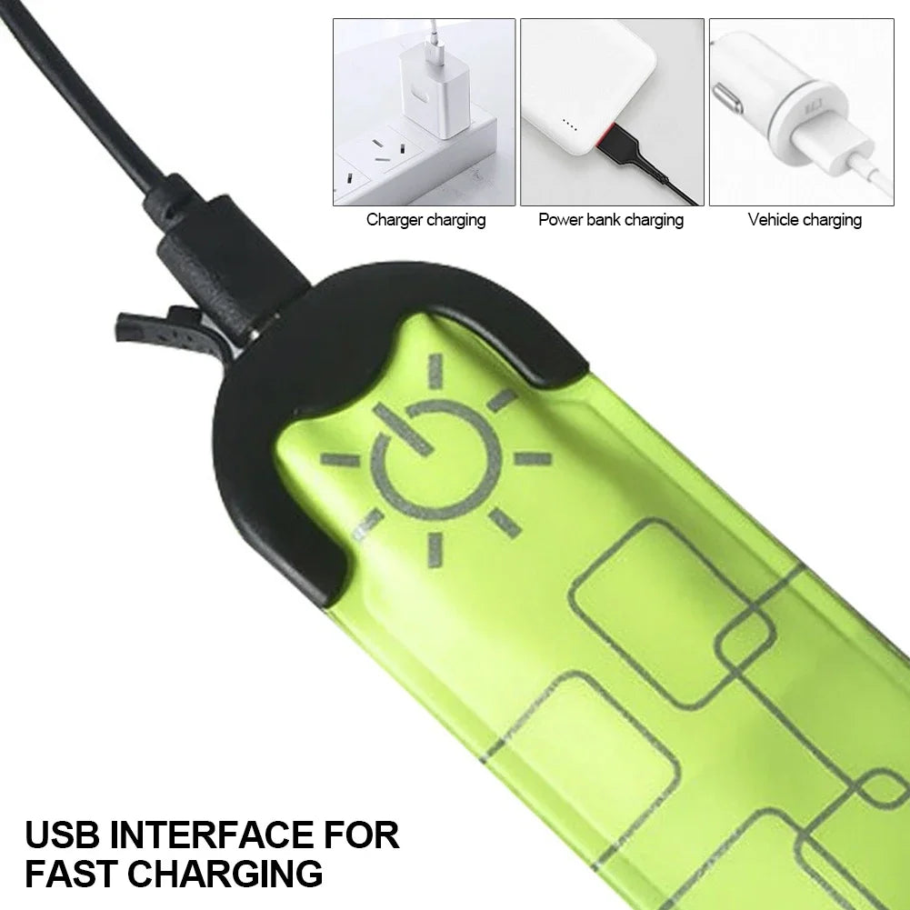 Oplaadbare LED Armband - Verlichte Armband voor Sport, Feest en Nacht Race