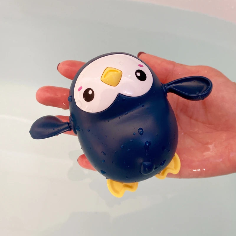 Baby Bad Speelgoed | Schattige Eend & Pinguïn Eiersproeier, Waterspeelgoed voor Douche & Zwemmen, Perfect Cadeau