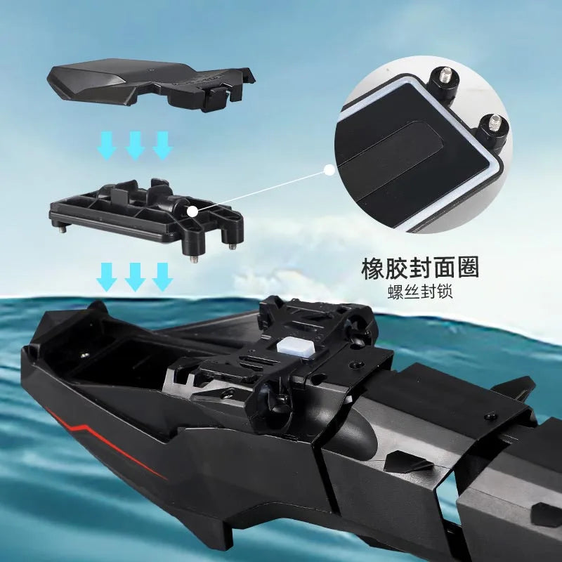 Boa Constrictor Zwemmend In Water | Afstandsbediening Slang Elektronisch Dier | Grappige Vis Elektrisch Zwembad Speelgoed Voor Kinderen Cadeau