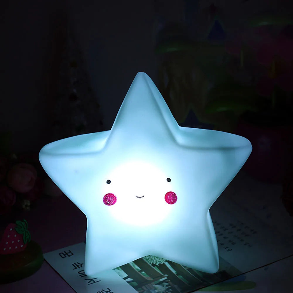 Schattige Sfeervolle Cartoon Nachtlam