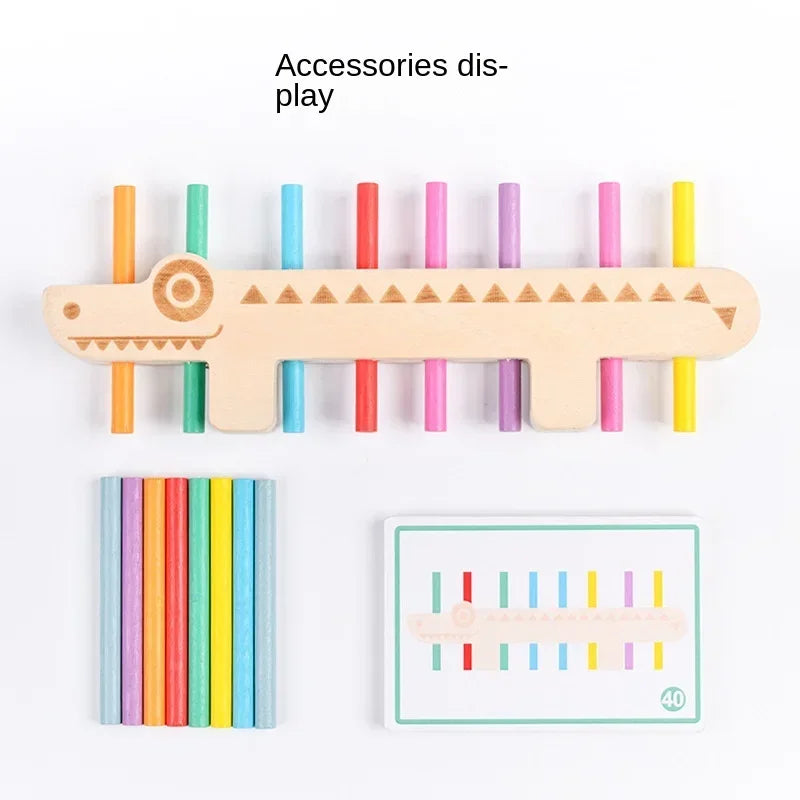 Montessori Balansspel voor Peuters | Educatief Kleur- en Rekenspel