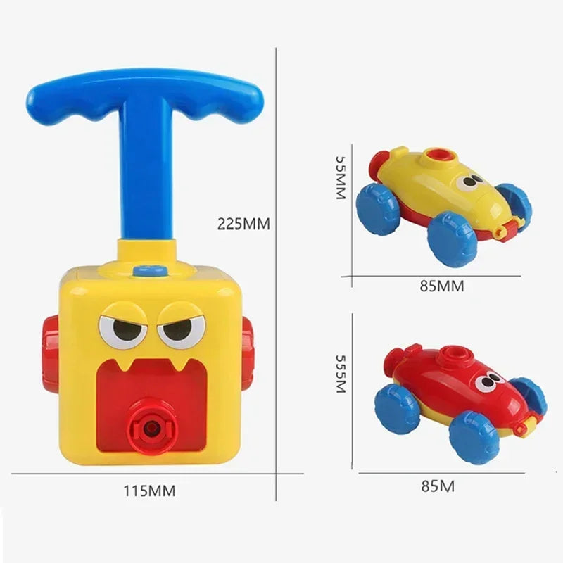 Ballon Aangedreven Auto | Educatief Speelgoed voor Kinderen