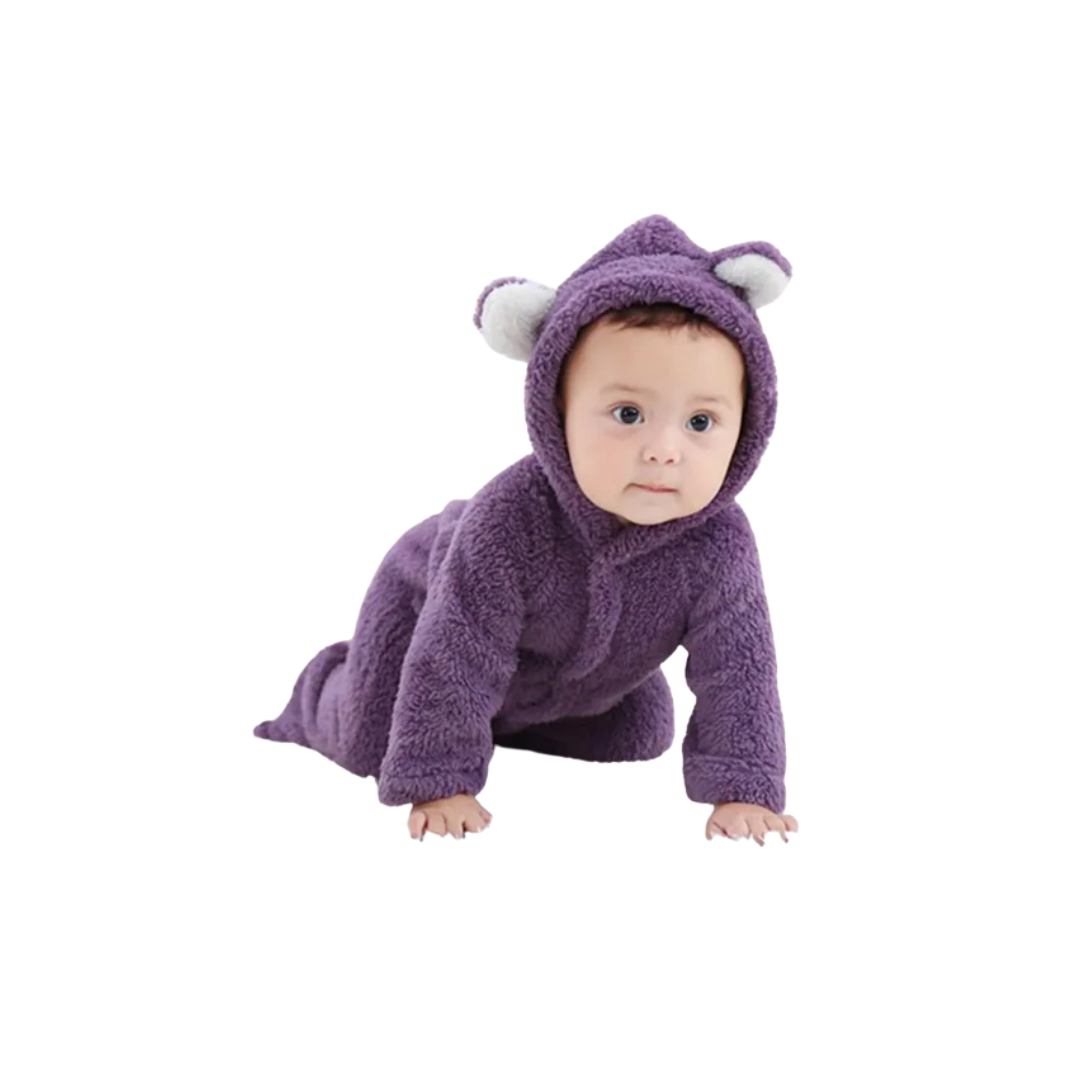 Winter Warme Fleece Babyrompers | Dieren Overall Baby Jumpsuits Kostuum