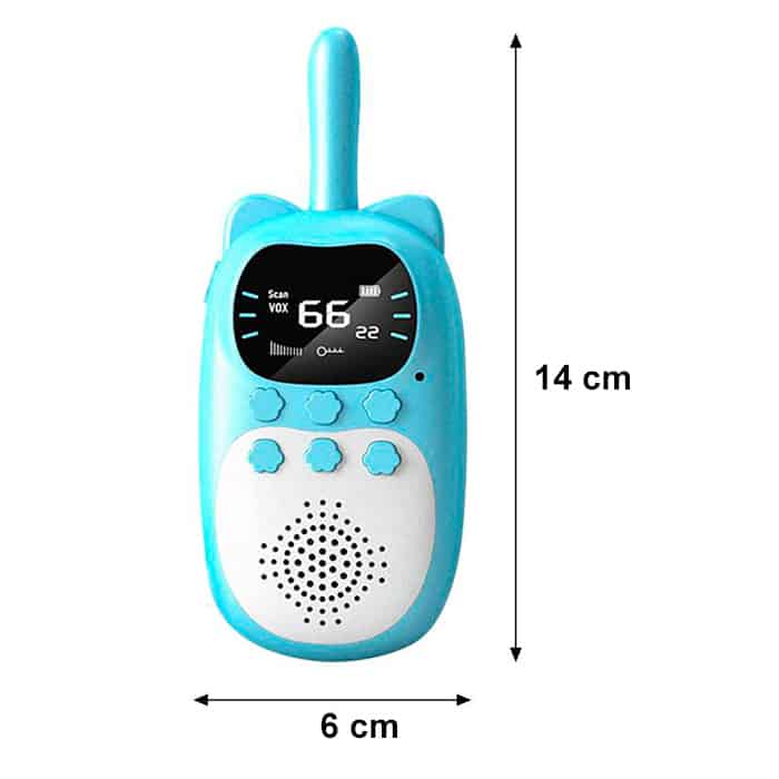 Kindvriendelijke Walkie Talkie | Speelgoed voor Jongens en Meisjes | Communicatiespeelgoed op Afstand