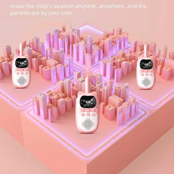 Kindvriendelijke Walkie Talkie | Speelgoed voor Jongens en Meisjes | Communicatiespeelgoed op Afstand