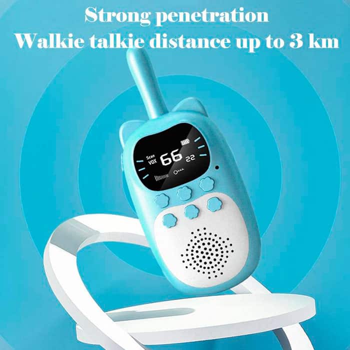 Kindvriendelijke Walkie Talkie | Speelgoed voor Jongens en Meisjes | Communicatiespeelgoed op Afstand